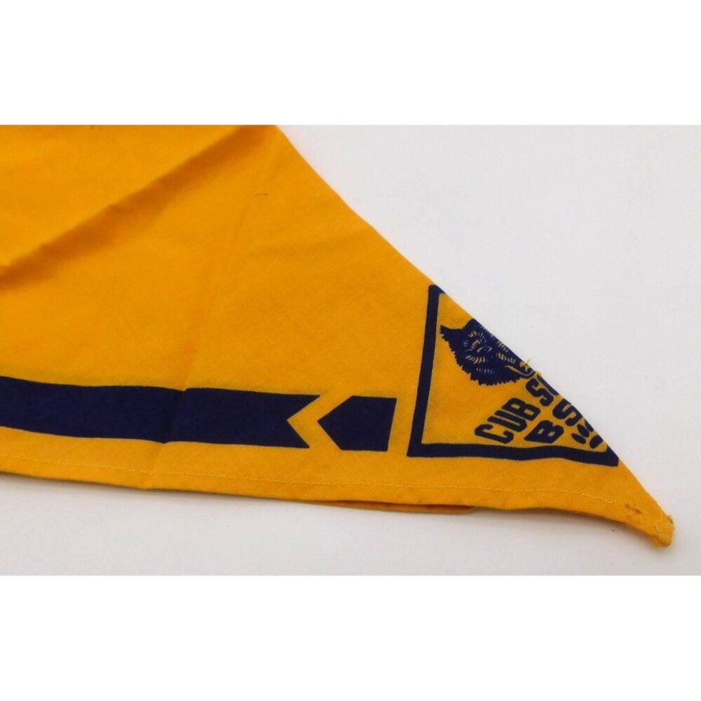 Vintage Boy Cub Scouts Accessories Blue Hat Cap Belts Neckerchief 1960s - Picture 10 of 12